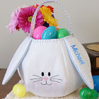 Easter Gift Basket Blue Bunny